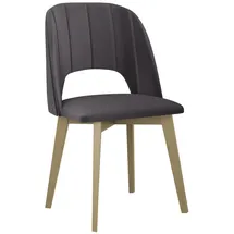 Mirjan24 Esszimmerstuhl Monti IV Textil grau