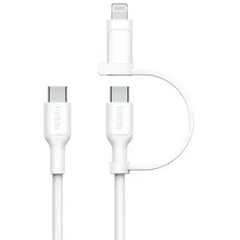Belkin USB-C auf Apple Lightning 1,5 m Weiß