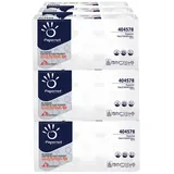 Toilettenpapier Papernet Superior 4-lagig weiss Großpaket 72 Rollen/Paket x 150 Blatt, Klopapier 4-lagig, Zellstoff