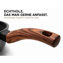 qivee Pfannen-Set 3-tlg. 20 cm + 24 cm + 28 cm