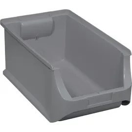 Allit 456273 Werkstatt Sichtlagerkasten ProfiPlus Box RE 4 stapelbar (L x B x H) 355 x 205 x 150 mm Grau 1 St.
