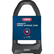 ABUS GRANIT Super Extreme 2500 Bügelschloss inkl. USH 2500 Halterung