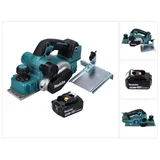 Makita DKP 181 T1 Akku Hobel Falzhobel 82 mm 18 V Brushless + 1x Akku 5,0 Ah - ohne Ladegerät