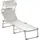 CASARIA Sonnenliege Klappbar 190 x 60 x 22 cm Beige