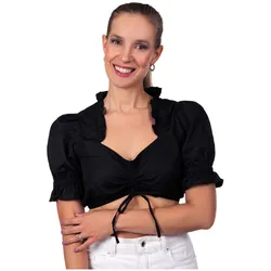 Dirndlbluse mit Schnürung