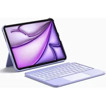 Inateck Hülle mit Tastatur, Ultraleichte Tastatur für iPad 10 Generation, iPad Air 6 11 Zoll 2024, iPad Air 5/4 10.9 Zoll, iPad Pro 11 4/3/2/1 Gen, Abnehmbar, mit Touchpad, QWERTZ, KB04122