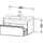 Duravit Ketho 80x45,5cm, leinen, 1 Auszug, wandhängend