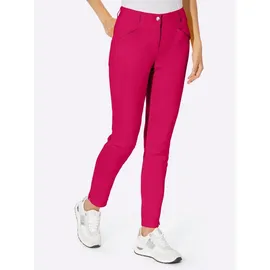 Heine Jerseyhose Twill-Hose normal Pink 40
