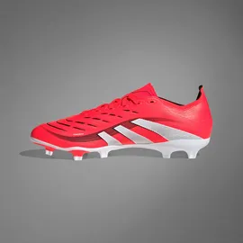 adidas Predator League FG/MG - Lucid Red / Cloud White / Core Black, 44 EU