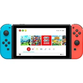 Nintendo Switch neon blau/rot 2019