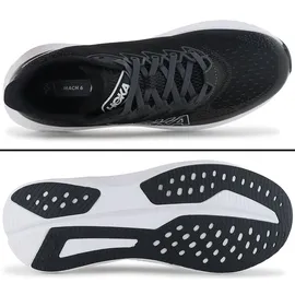 HOKA Mach 6 Herren Black / White 43 1/3
