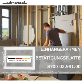 ULROAD Einhängerahmen Ersatzteil passend für S700 02.991.00 Redonda Spülkasten