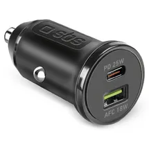 SBS TECRPD25W, Auto Zigarettenanzünder, Schwarz