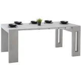 Selsey Roma – Ausziehtisch/Esstisch ausziehbar, MDF, Grau, 5902409928822, Betonoptik, 120 cm