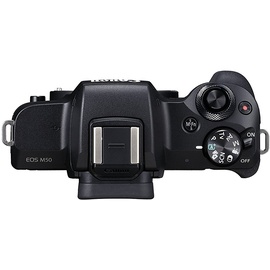 Canon EOS M50 schwarz+ 15-45 mm IS STM + 22 mm STM