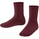 Unisex Stoppersocken K Hp Baumwolle Wolle rutschhemmende Noppen 1 Paar Rot Coral 8833 39/42 EU