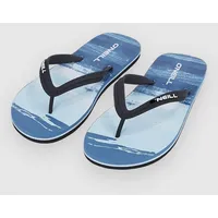 O'Neill Profile Graphic Flip-flops - blue melted texture -