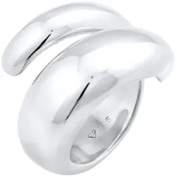 Nenalina Wickelring Glänzend Modern Statement 925 Silber 54 Damen 