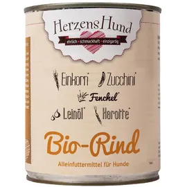 alexandra herrmann & philipp brada gbr Herzenshund Bio Rind mit Bio Gemüse 6 x 800 g