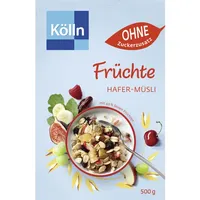 Kölln Frucht ohne Zucker Müsli 500,0 g