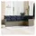 vidaXL Gartensofa-Set 5-tlg. grau