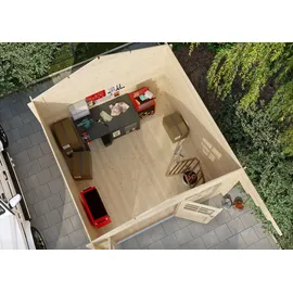 Konifera Kallenberg 2 3,40 x 4,43 m Beige