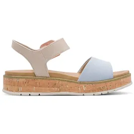 Marco Tozzi Sandale Damen Blau 39