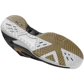 Kempa Wing 2.0 Handballschuhe schwarz/weiß/gold 40.5