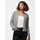Pieces Regular Fit Strickjacke mit Woll-Anteil Modell 'MALOU', Mittelgrau Melange, M