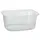 Papstar Starpak Verpackungsbecher, PP eckig 250 ml 4,9 cm x 8,1 cm x 10,8 cm transparent