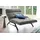 KAWOLA Relaxliege AMERIVA Polyester 120 x 110 x 158 cm Silber mit Kissen und Kopfteil