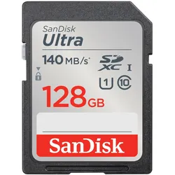 SanDisk Ultra 128GB SDXC Speicherkarte 140MB/s