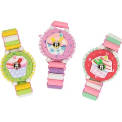 Hölzerne Uhr Cupcake