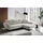 exxpo - sofa fashion Ecksofa EXXPO - SOFA FASHION "Bellini, Materialmix oder komplett Struktur, Breite 268cm, bequem", linen, B:260cm H:92cm T:187cm, Sofas, Ecksofa, bequem und modern, Chenille-Struktur Bezug, L-Form