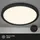 Briloner 1x LED 24,5 W rund schwarz-weiß Ø 40,5 cm