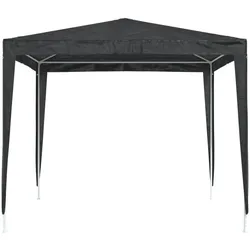 vidaXL Profi-Partyzelt 2,5×2,5 m Anthrazit 90 g/m2