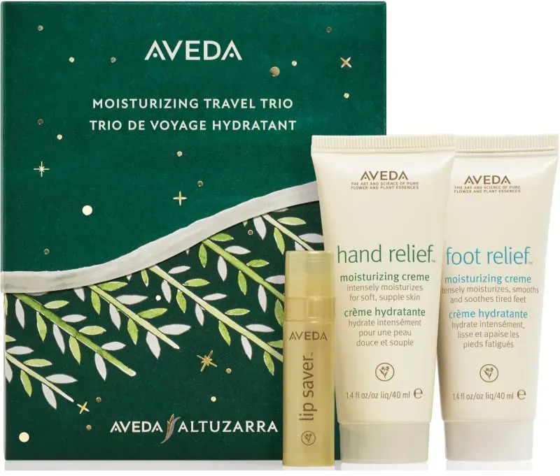 Aveda Holiday Moisturizing Travel Trio Geschenkset SPF 15 (Travel-Pack)