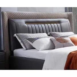 xl moebel gmbh Modernes Bett Betten modernes Luxus Leder Bett Hotelbett Doppelbett Neu - Braun