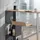 Vicco Bartisch Vincent 113 x 111,8 x 39,8 cm Anthrazit/Goldkraft Eiche