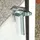 Heusser Balkonhalter 450650 Stahl Silber
