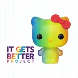 Funko Hello Kitty Spielfigur POP Pride 2020 9 cm mehrfarbig