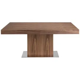 ac angel cerda Ausziehtisch 100 x 75 x 100 cm braun