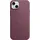 Apple iPhone 15 Plus Feingewebe Case mit MagSafe maulbeerrot