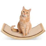 Navaris Katzenwandliege für Katzen - 50x35x10,5 cm Katzenbett Liegeplatz für Wand - Katzenliege Katzen Liegefläche - Wandliege mit Kratzmatte