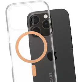 Panzer Glass iPhone 16 Pro Flagship Case transparent/pfirsich