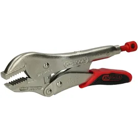 KS Tools Gripzange mit Easy-Release, gerade Backen,40mm,L=175mm