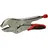 KS Tools Gripzange mit Easy-Release, gerade Backen,40mm,L=175mm
