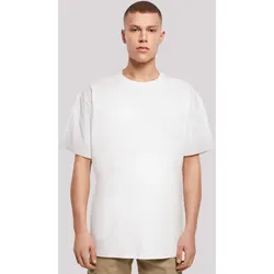 T-Shirt F4NT4STIC "Namaste Yoga Skelett Halloween", Herren, Gr. M, weiß, Obermaterial: 100% Baumwolle, casual, oversize, Rundhals, Kurzarm ohne Bündchen, Shirts, Print