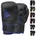 Unisex Erwachsene Boxhandschuhe Schwarz/Blau 14 oz