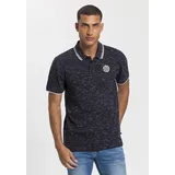H.I.S. Poloshirt grau S